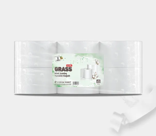 Grass Extra Mini Jumbo Tuvalet Kağıdı 12 rulo 8 kg