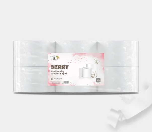 Berry Mini Jumbo Tuvalet Kağıdı 12 rulo 3 kg